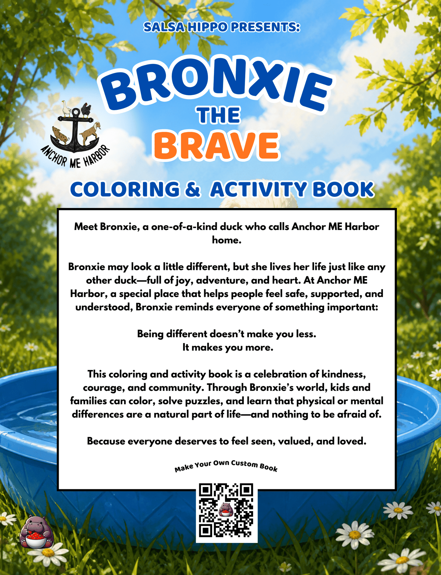 Bronxie the Brave Coloring and Activity Book - SalsaHippo