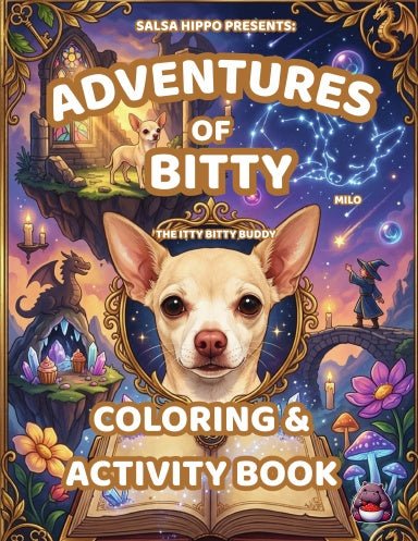 Adventures of Bitty - Coloring and Activity Book - SalsaHippo