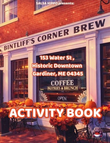 Blintliff’s Coffee and Brew Activity Book - SalsaHippo