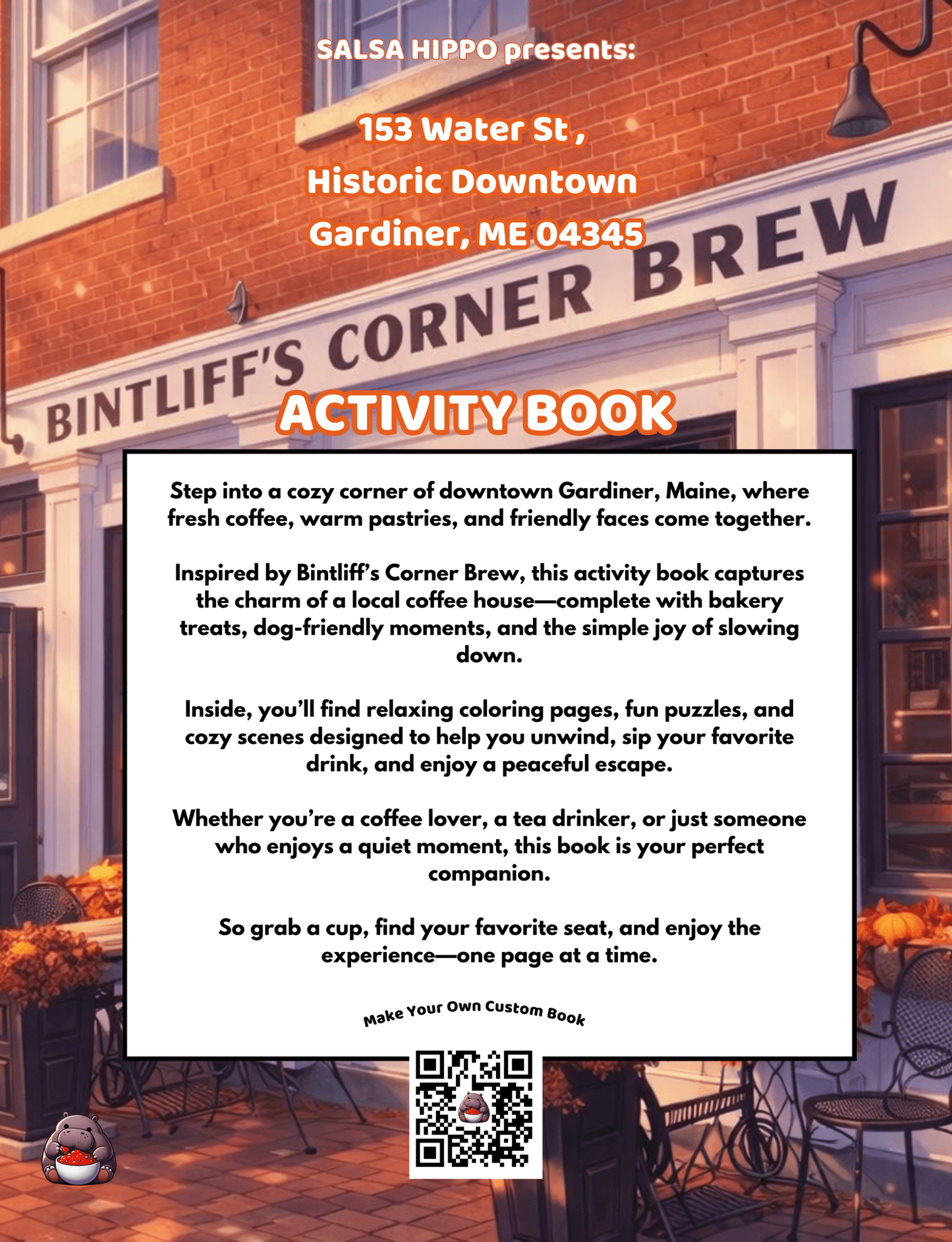 Blintliff’s Coffee and Brew Activity Book - SalsaHippo