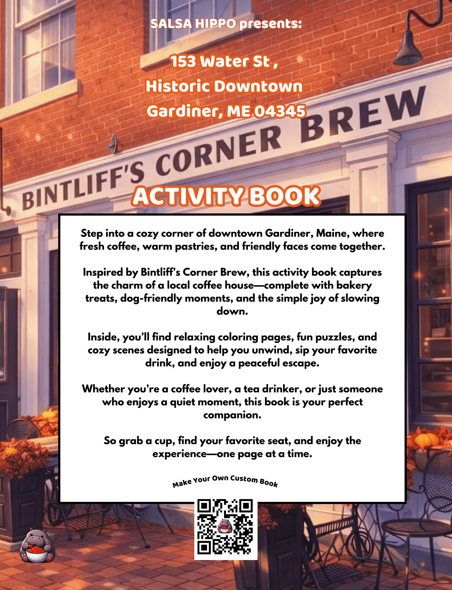 Blintliff’s Coffee and Brew Activity Book - SalsaHippo
