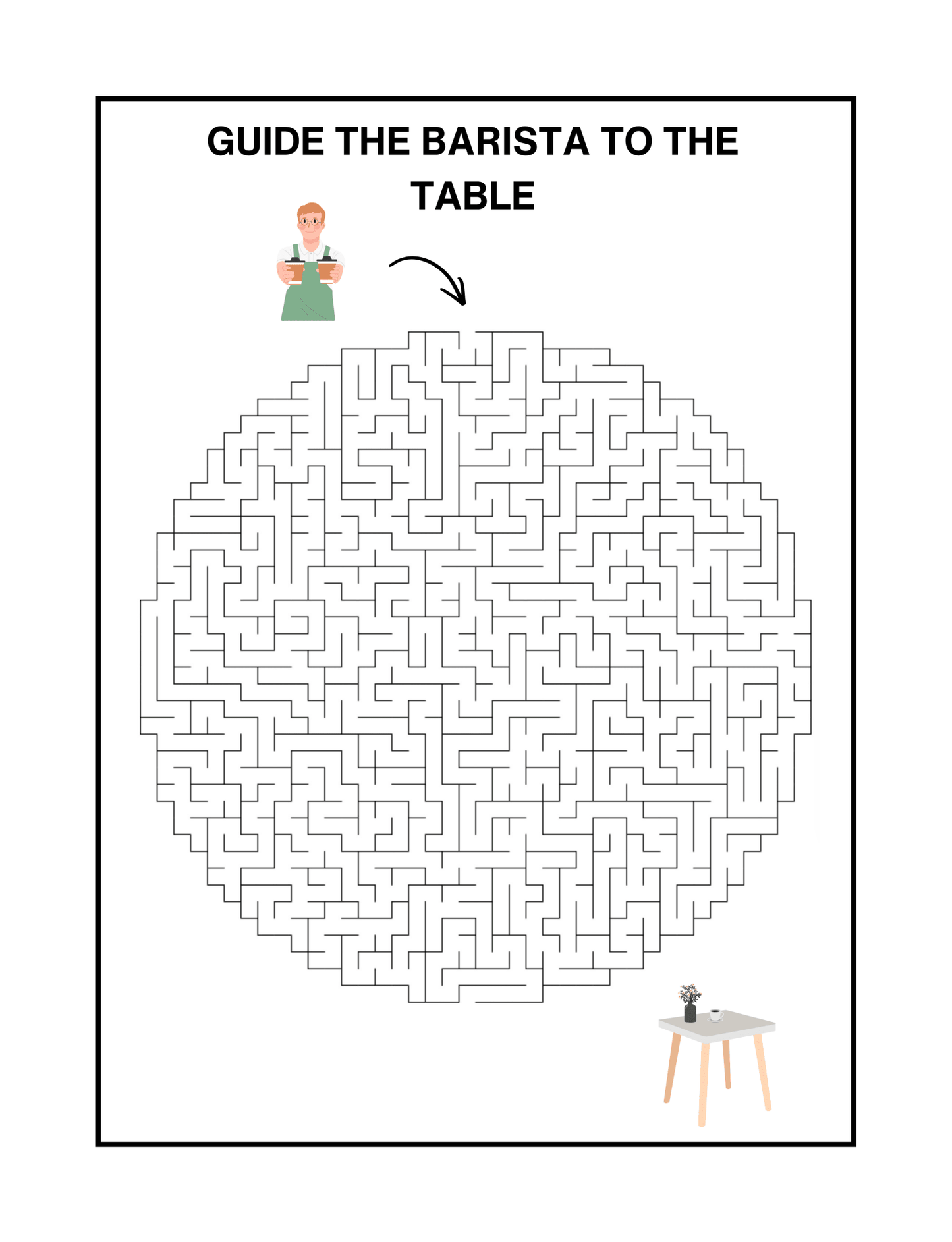 Blintliff’s Coffee and Brew Activity Book - SalsaHippo