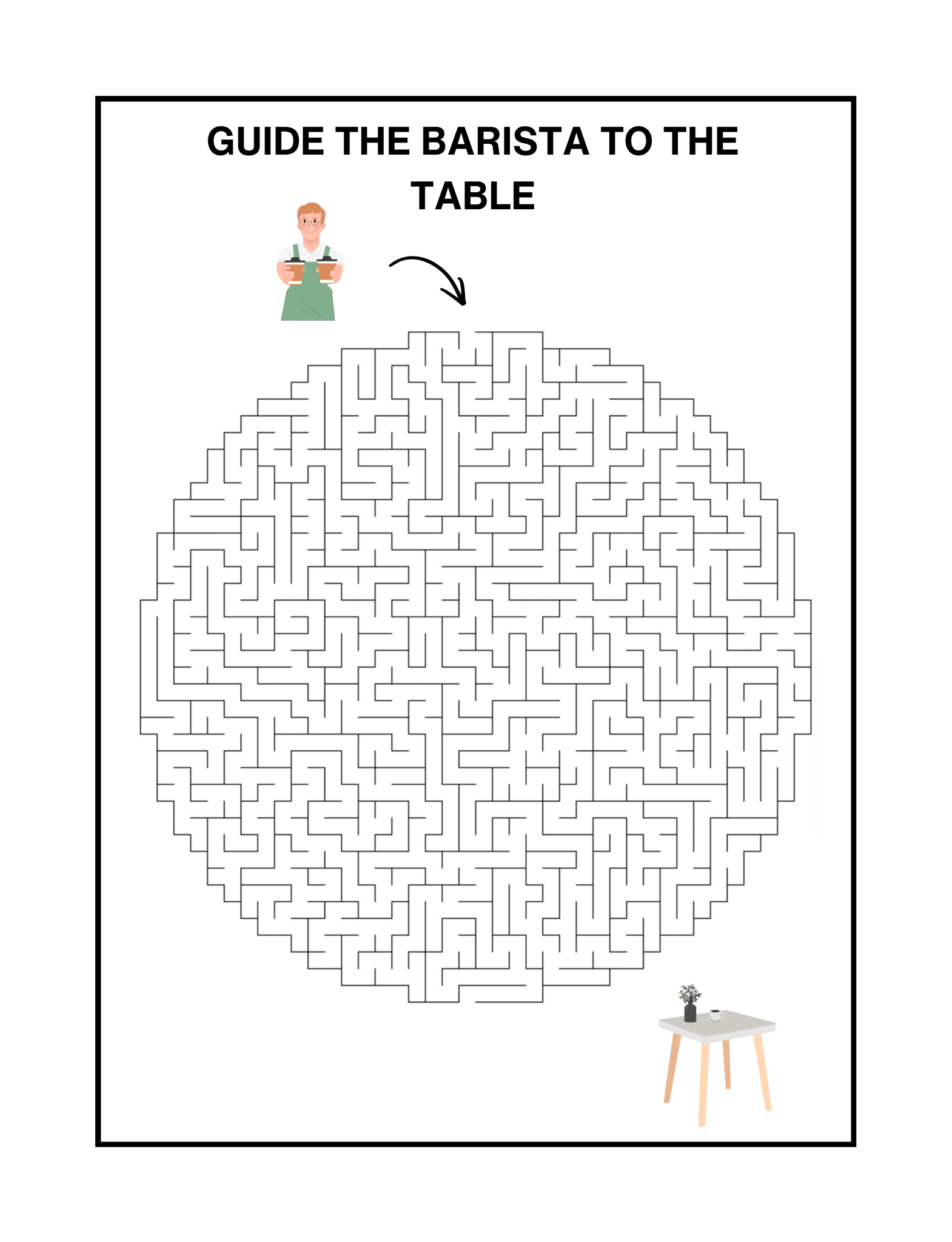Blintliff’s Coffee and Brew Activity Book - SalsaHippo