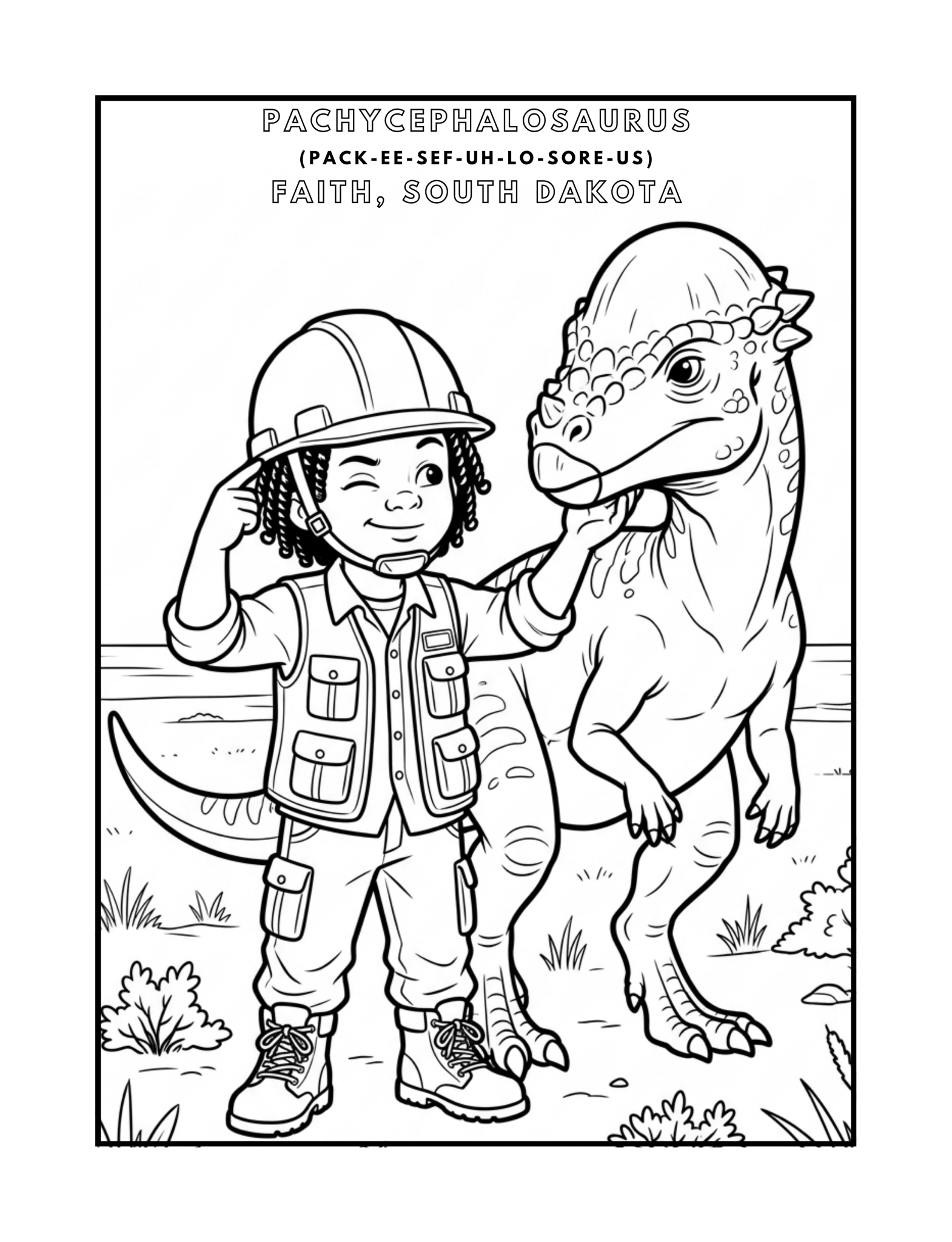 Cannon’s Dino Tour Coloring and Activity Book - SalsaHippo