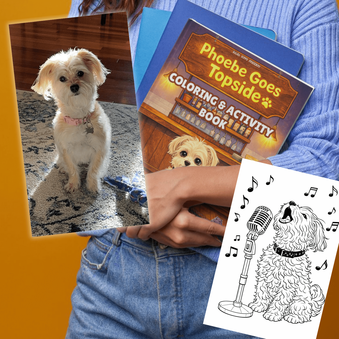 Custom SalsaHippo Coloring and Activity Book - SalsaHippo