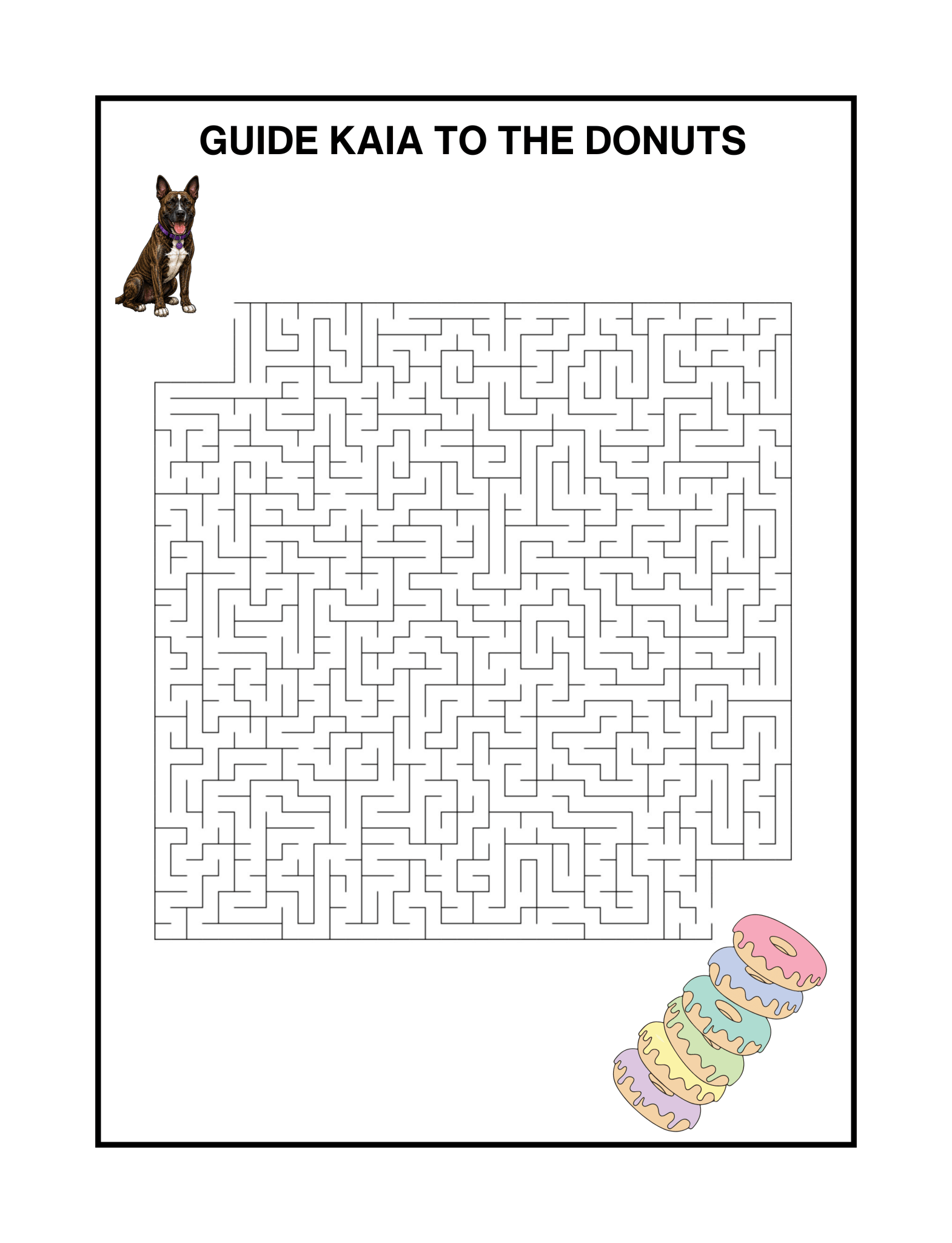 Into The Woods With Kaia - Coloring and Activity Book - SalsaHippo