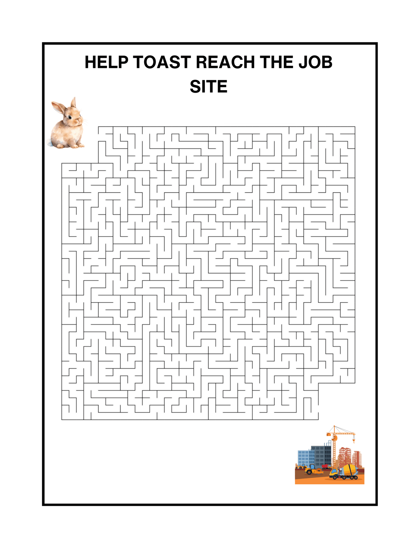 Ledgewood R&R – Toast On Site A Maine Construction Coloring and Activity Book - SalsaHippo