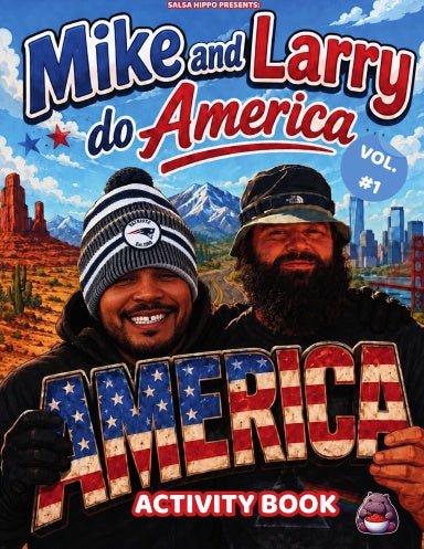 Mike and Larry do America - Activity Book - SalsaHippo