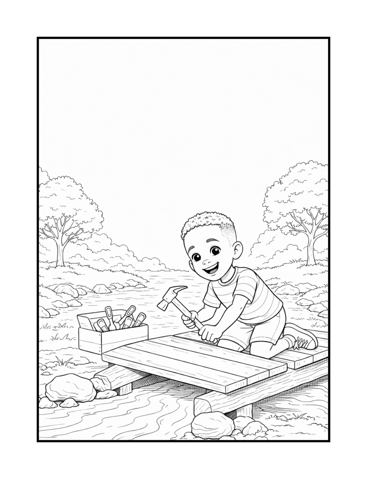 Mr. Arron Will Fix It - Coloring and Activity Book - SalsaHippo