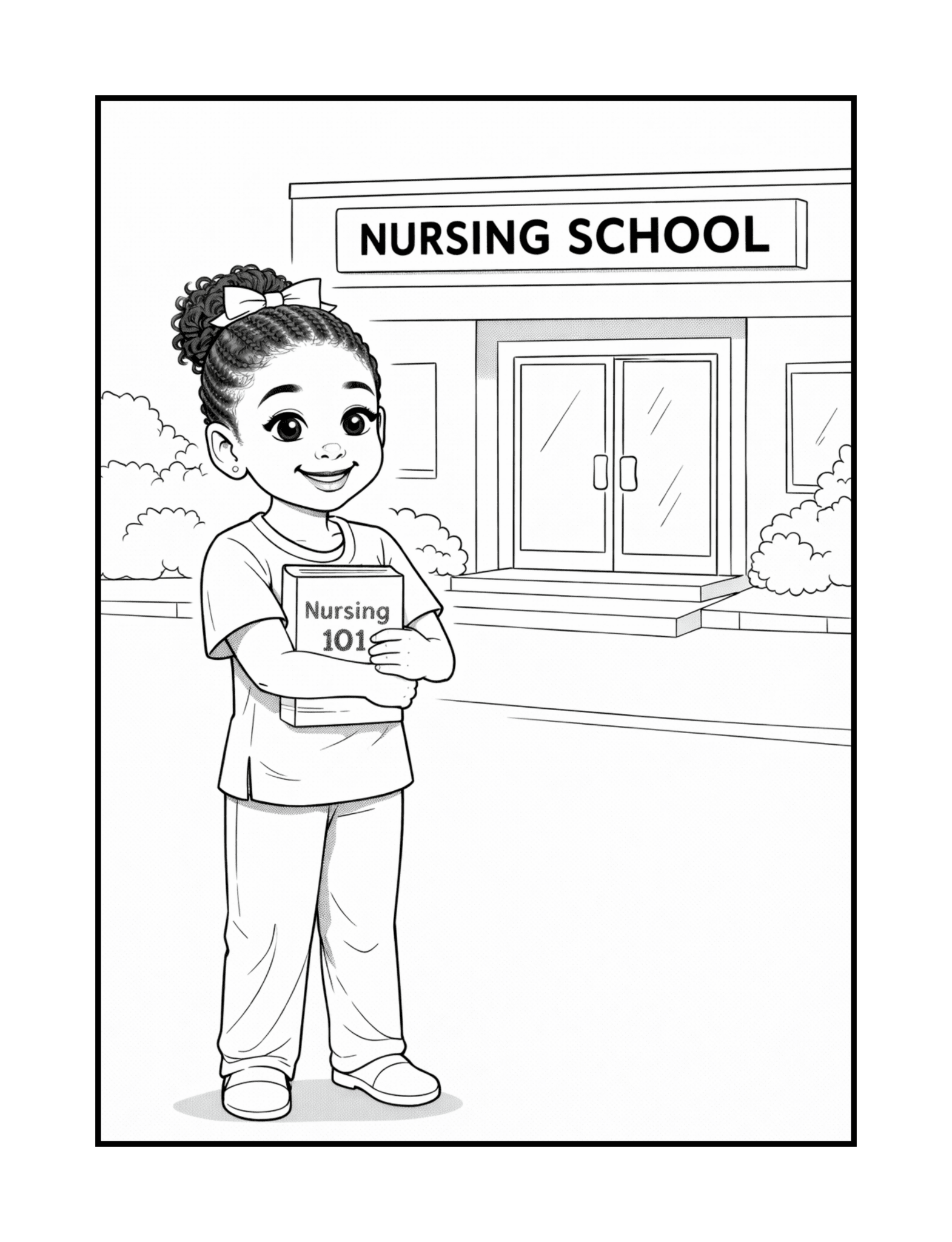 Nurse Graysea Coloring and Activity Book - SalsaHippo
