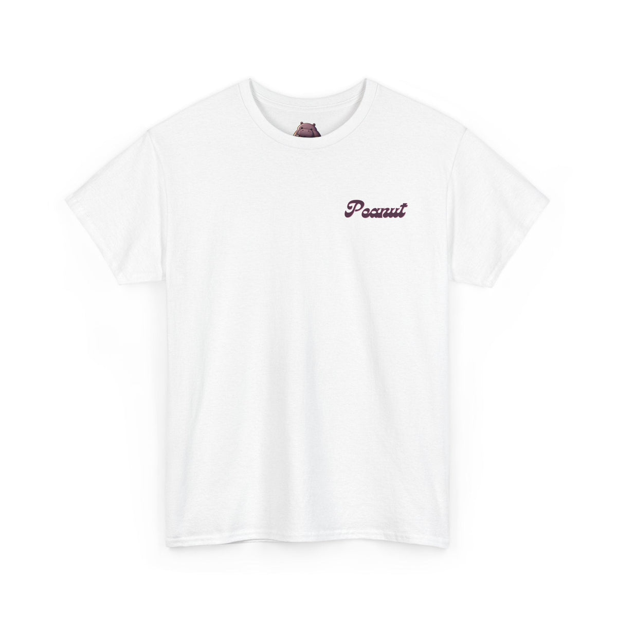 Peanut Line Art T-Shirt — Minimalist Tee - SalsaHippo