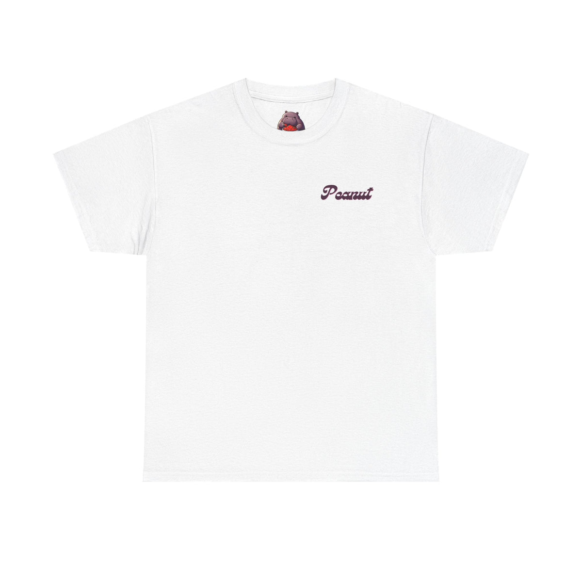 Peanut Line Art T-Shirt — Minimalist Tee - SalsaHippo