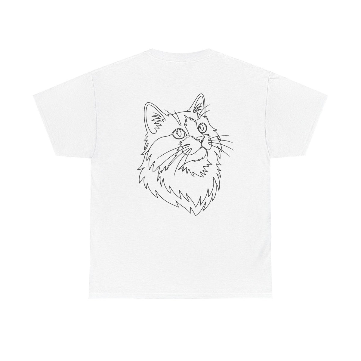 Peanut Line Art T-Shirt — Minimalist Tee - SalsaHippo