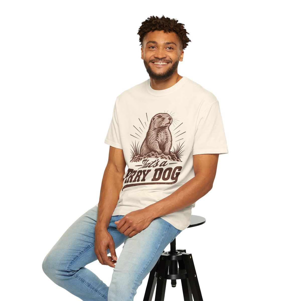 Perry Dog Graphic T-Shirt — "That's a Perry Dog" Retro Prairie Tee - SalsaHippo