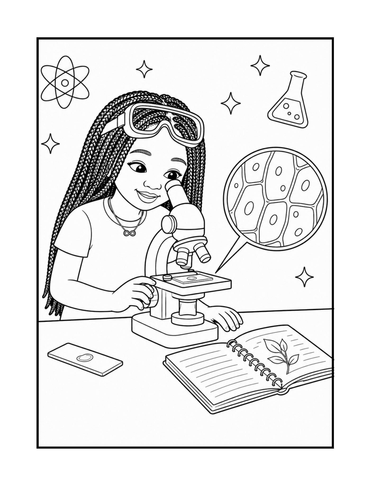 Science Lesson With Kayla Coloring and Activity Book - SalsaHippo