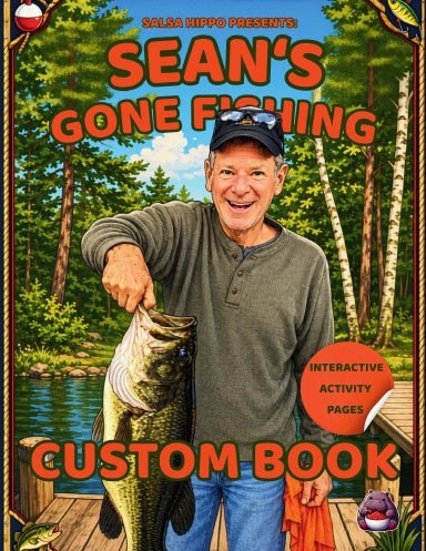 Sean’s Gone Fishing - Custom Book - SalsaHippo