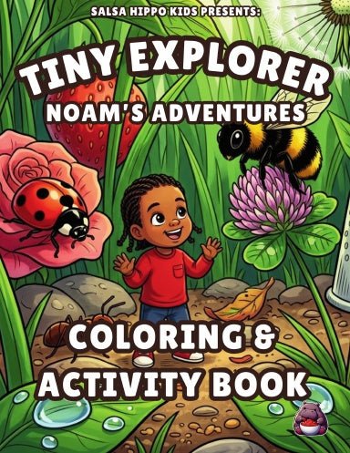 Tiny Explorer - Noam’s Adventure Coloring and Activity Book - SalsaHippo