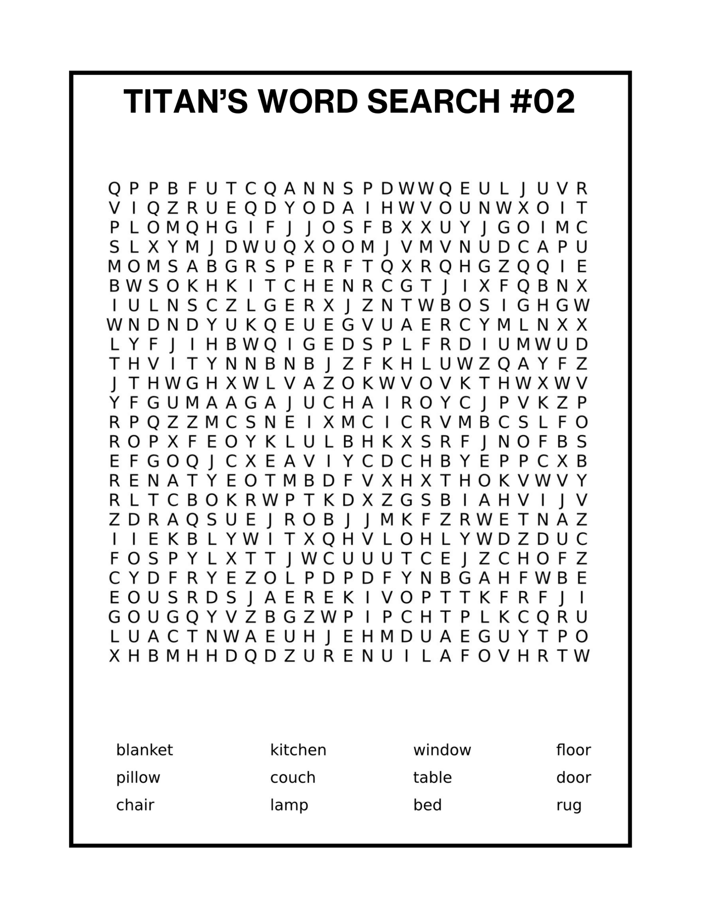 Titan’s Paws & Relax Coloring and Activity Book - SalsaHippo
