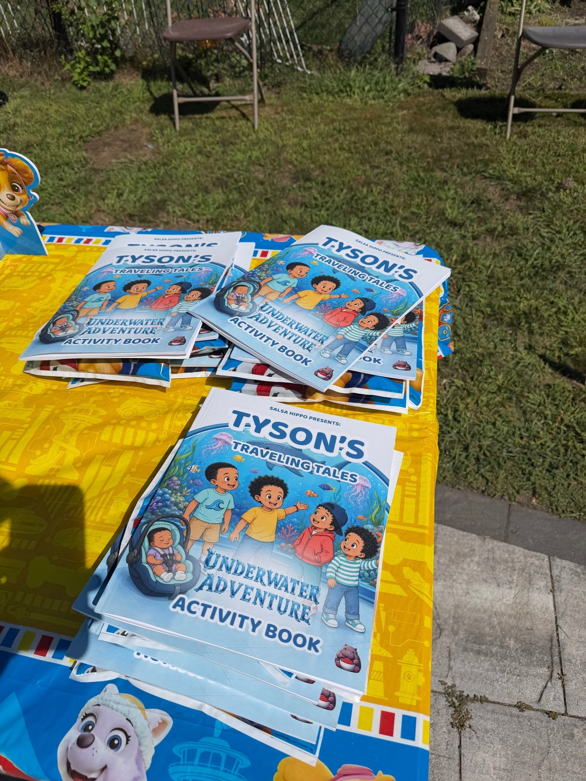 TYSON’S TRAVELING TALES: UNDERWATER ADVENTURE - ACTIVITY BOOK - SalsaHippo